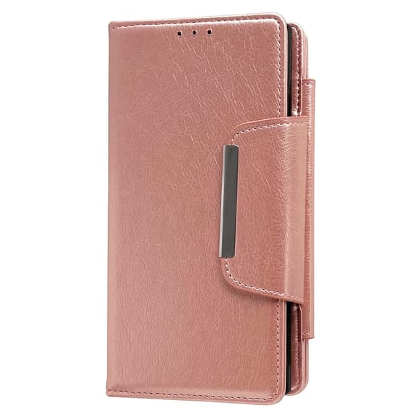 SKALO Samsung S25 Ultra 2-in-1 Magnetiskt Avtagbart Plånboksfodral - Roséguld