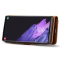 Miniatyrbild 3 av 9: DG MING Samsung S25 Ultra 2-i-1 Magnet Plånboksfodral - Brun