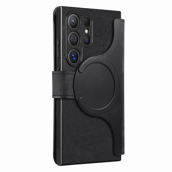 SKALO Samsung S25 Ultra CASENEO MW-03 Plånboksfodral - Svart