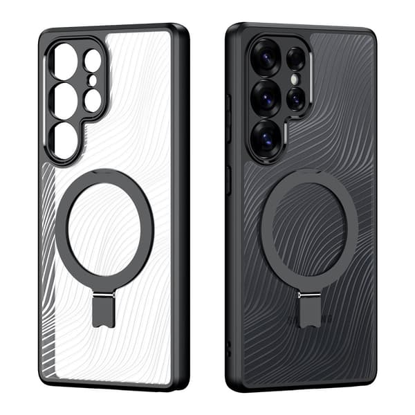 DUX DUCIS Samsung S25 Ultra Aimo Series Kickstand Suojakuori - Musta