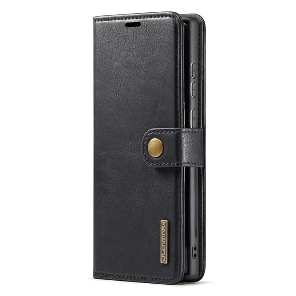 DG MING Samsung S25 Ultra 2-i-1 Magnet Plånboksfodral - Svart