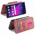 Miniatyrbild 5 av 11: SKALO Samsung S25 Ultra CASENEO MW-03 Plånboksfodral - Rosa