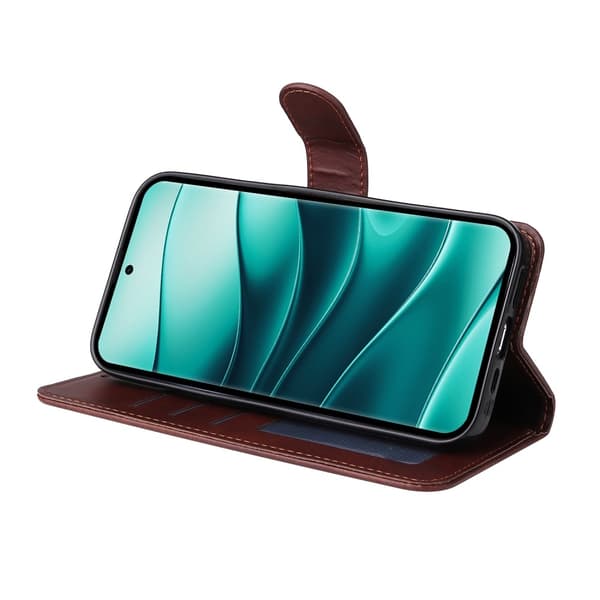 SKALO Xiaomi Redmi Note 14 Pro 5G PU-läder Plånboksfodral
