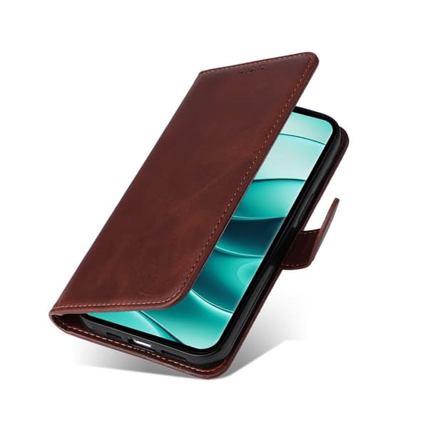 SKALO Xiaomi Redmi Note 14 Pro 5G PU-läder Plånboksfodral