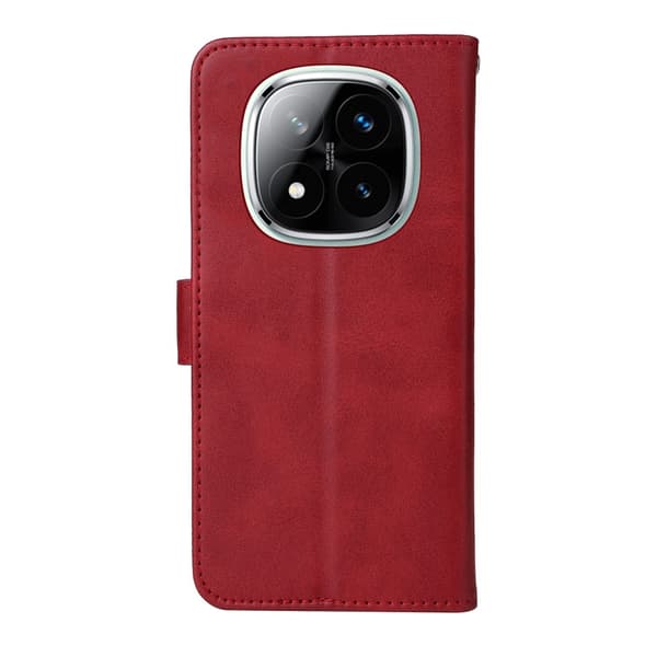 SKALO Xiaomi Redmi Note 14 Pro 5G PU-läder Plånboksfodral