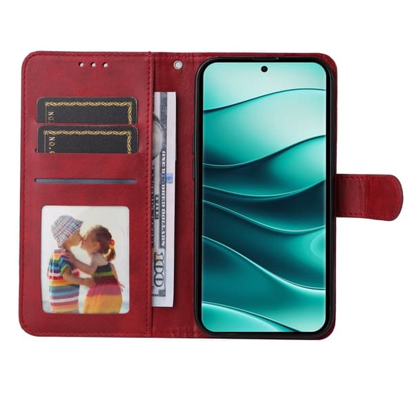 SKALO Xiaomi Redmi Note 14 Pro 5G PU-nahka Lompakkokotelo