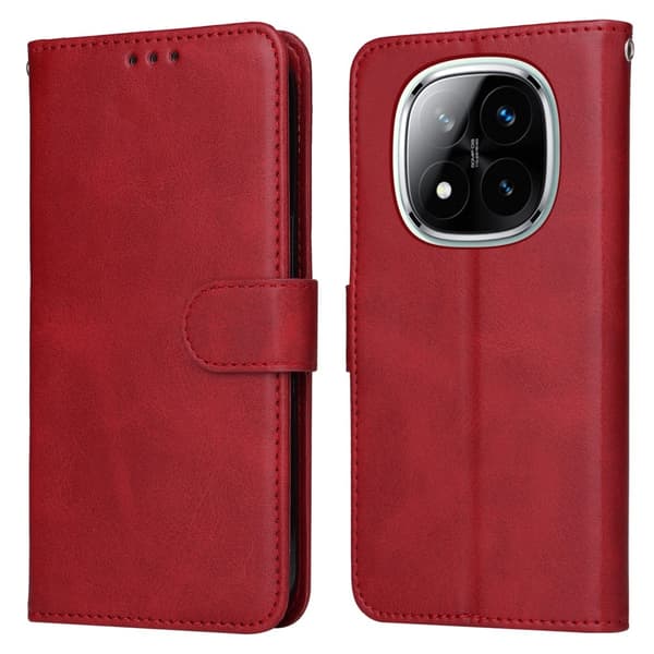 SKALO Xiaomi Redmi Note 14 Pro 5G PU-nahka Lompakkokotelo