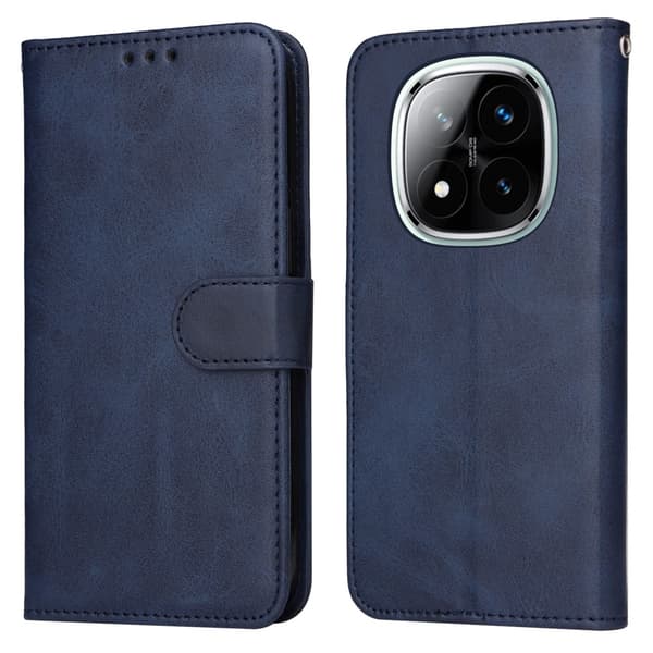 SKALO Xiaomi Redmi Note 14 Pro 5G PU-läder Plånboksfodral