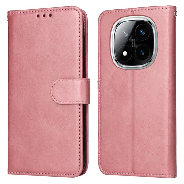 SKALO Xiaomi Redmi Note 14 Pro 5G PU-läder Plånboksfodral