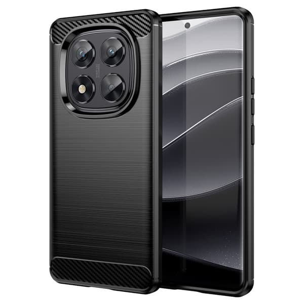 SKALO Xiaomi Redmi Note 14 Pro 5G Armor Carbon Cover