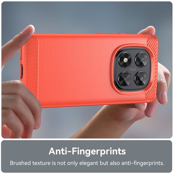 SKALO Xiaomi Redmi Note 14 Pro 5G Armor Carbon Cover