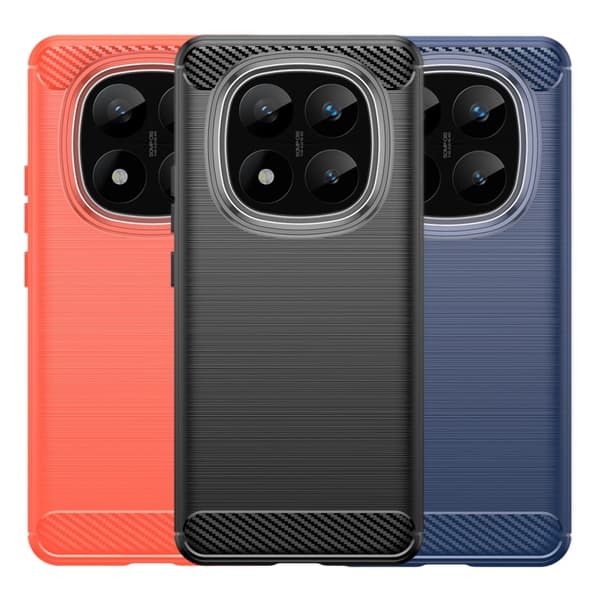 SKALO Xiaomi Redmi Note 14 Pro 5G Armor Carbon Cover