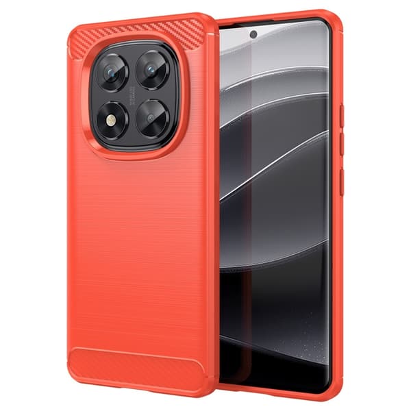 SKALO Xiaomi Redmi Note 14 Pro 5G Armor Carbon Cover