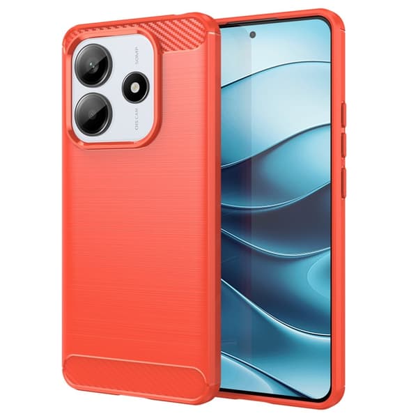 SKALO Xiaomi Redmi Note 14 5G Armor Carbon Suojakuori