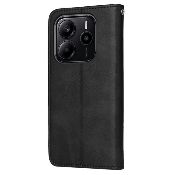 SKALO Xiaomi Redmi Note 14 4G PU-läder Plånboksfodral