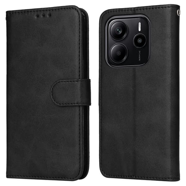 SKALO Xiaomi Redmi Note 14 4G PU-läder Plånboksfodral