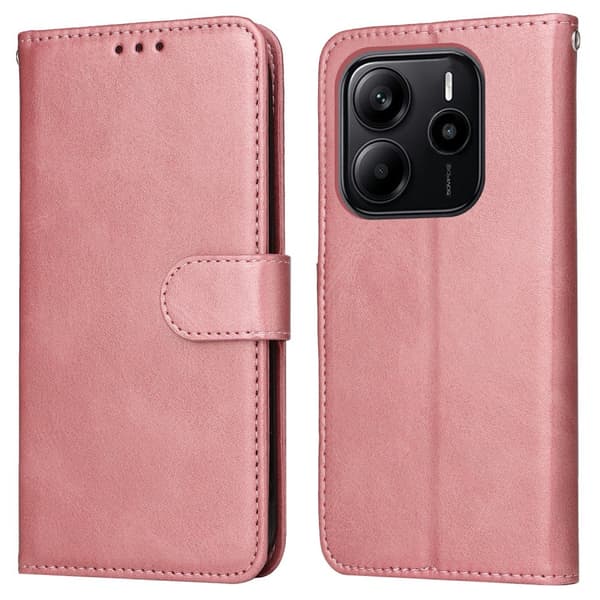 SKALO Xiaomi Redmi Note 14 4G PU-läder Plånboksfodral