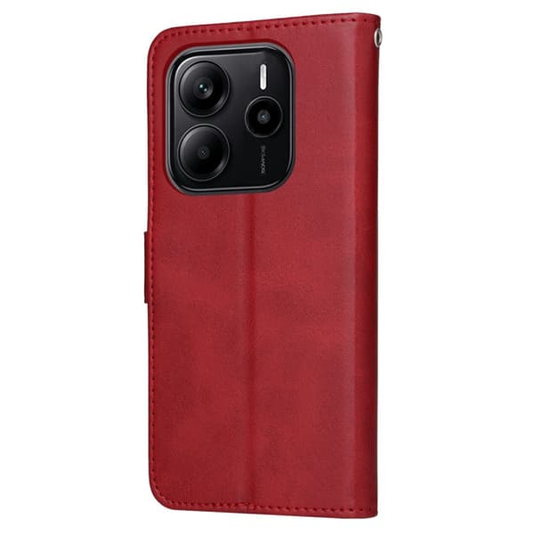 SKALO Xiaomi Redmi Note 14 4G PU-läder Plånboksfodral