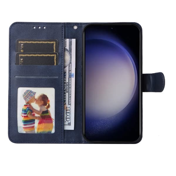 SKALO Samsung S25+ PU-nahka Lompakkokotelo