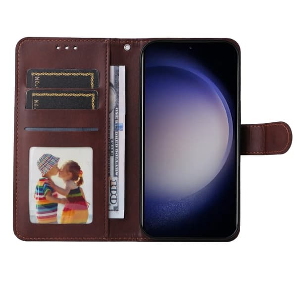 SKALO Samsung S25+ PU-læder Flip Cover