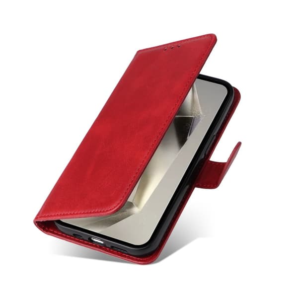SKALO Samsung S25 Ultra PU-läder Plånboksfodral