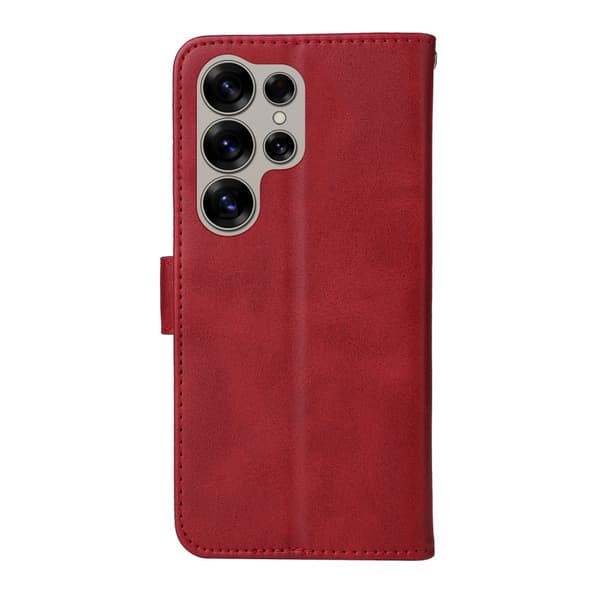 SKALO Samsung S25 Ultra PU-läder Plånboksfodral