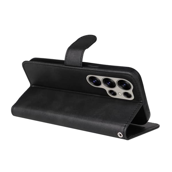 SKALO Samsung S25 Ultra PU-läder Plånboksfodral