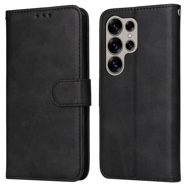 SKALO Samsung S25 Ultra PU-läder Plånboksfodral