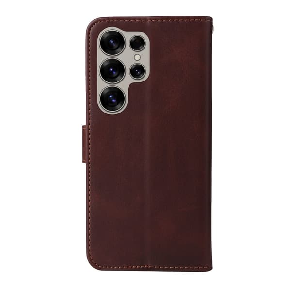 SKALO Samsung S25 Ultra PU-läder Plånboksfodral