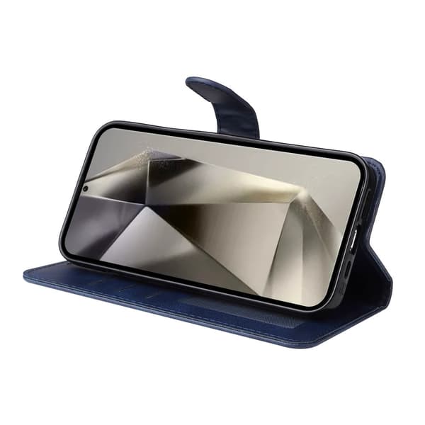 SKALO Samsung S25 Ultra PU-läder Plånboksfodral
