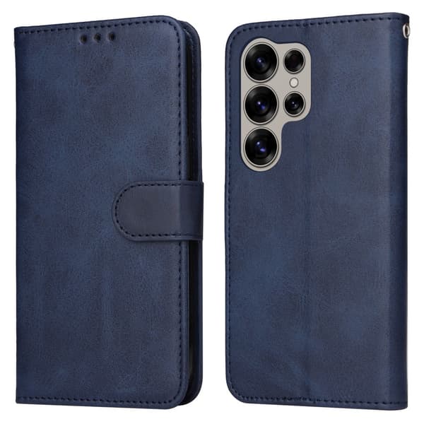 SKALO Samsung S25 Ultra PU-läder Plånboksfodral