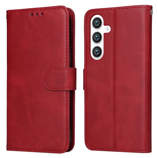 SKALO Samsung S25 PU-læder Flip Cover
