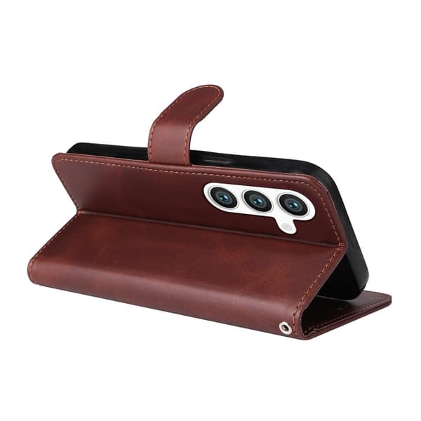 SKALO Samsung S25 PU-læder Flip Cover