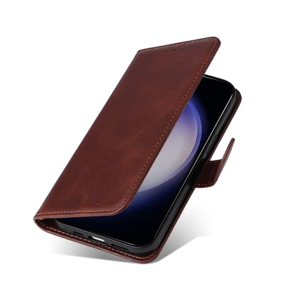 SKALO Samsung S25 PU-læder Flip Cover