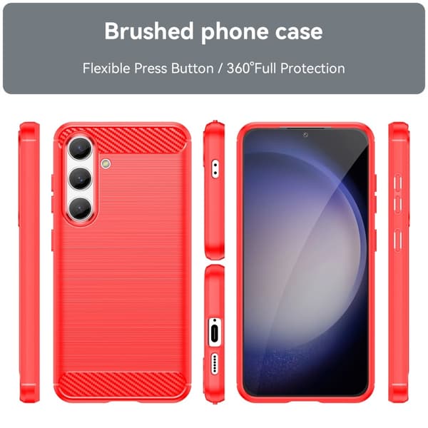 SKALO Samsung S25 Armor Carbon Skal