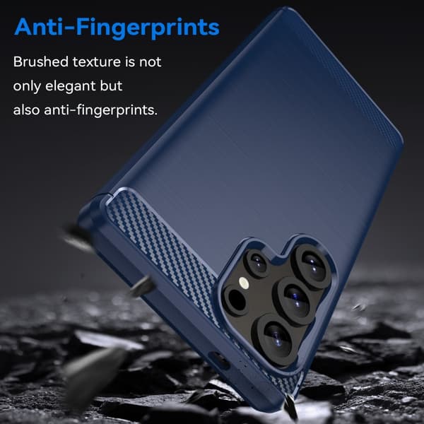 SKALO Samsung S25 Ultra Armor Carbon Suojakuori