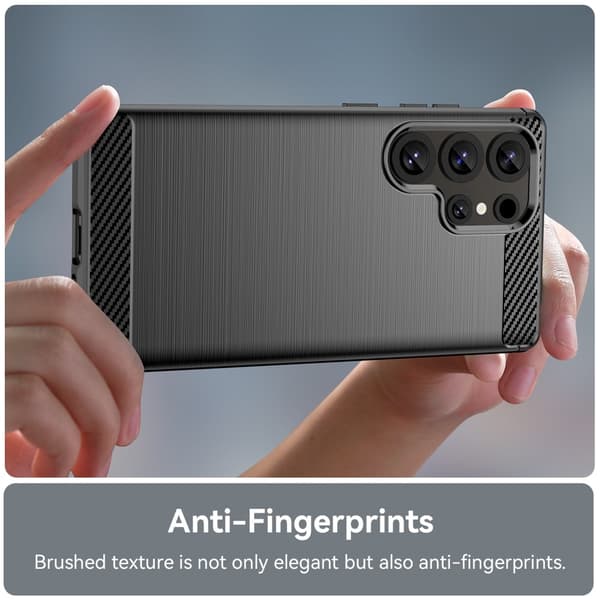 SKALO Samsung S25 Ultra Armor Carbon Suojakuori