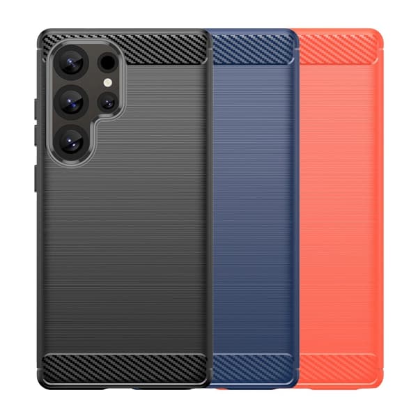 SKALO Samsung S25 Ultra Armor Carbon Suojakuori