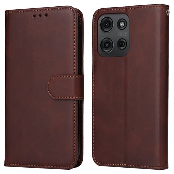SKALO Motorola Moto G75 5G PU-nahka Lompakkokotelo