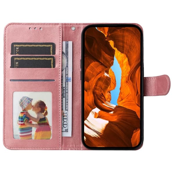 SKALO Motorola Moto G75 5G PU-nahka Lompakkokotelo