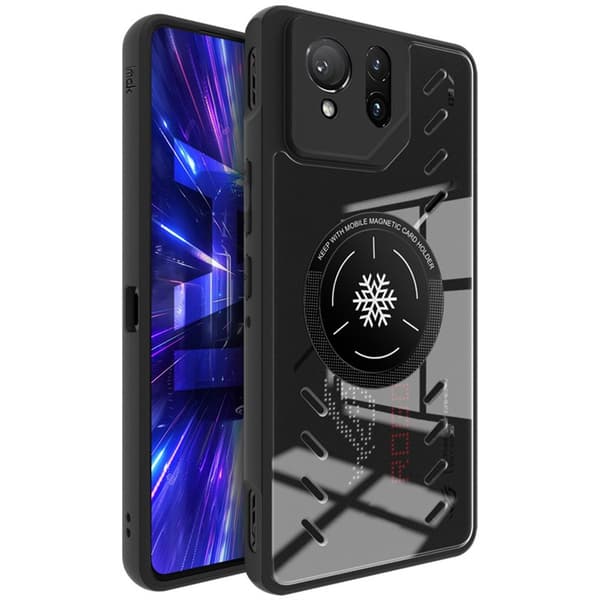 IMAK Asus ROG Phone 9 Pro 5G UX-9A Heat Dissipation Cover - Sort