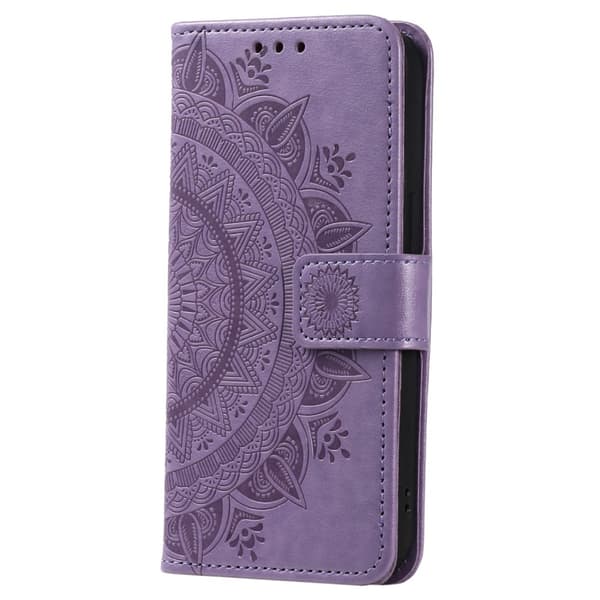SKALO Xiaomi Redmi Note 14 Pro+ 5G Mandala Plånboksfodral - Lila