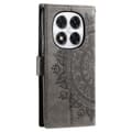 Miniatyrbillede 6 af 6: SKALO Xiaomi Redmi Note 14 Pro+ 5G Mandala Flip Cover - Grå
