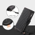 Miniatyrbild 5 av 7: SKALO Xiaomi Redmi Note 14 Pro+ 5G Style 005 Big Wallet Quiltat Plånboksfodral - Svart