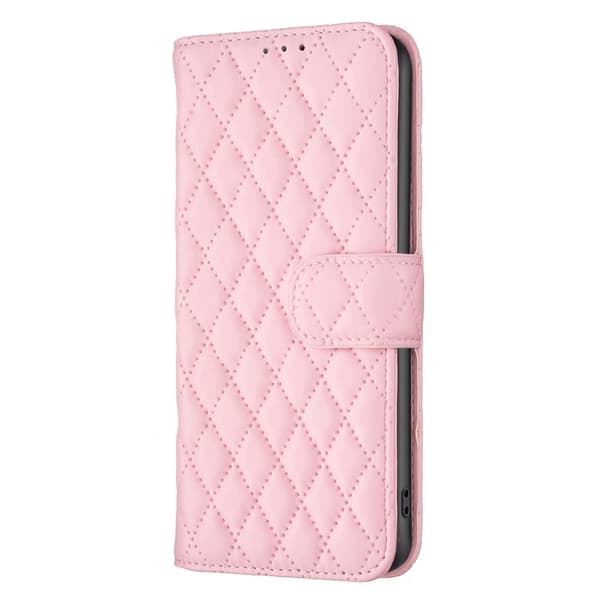 SKALO Xiaomi Redmi Note 14 Pro+ 5G BINFEN COLOR Tikattu kuori Lompakkokotelo - Pinkki