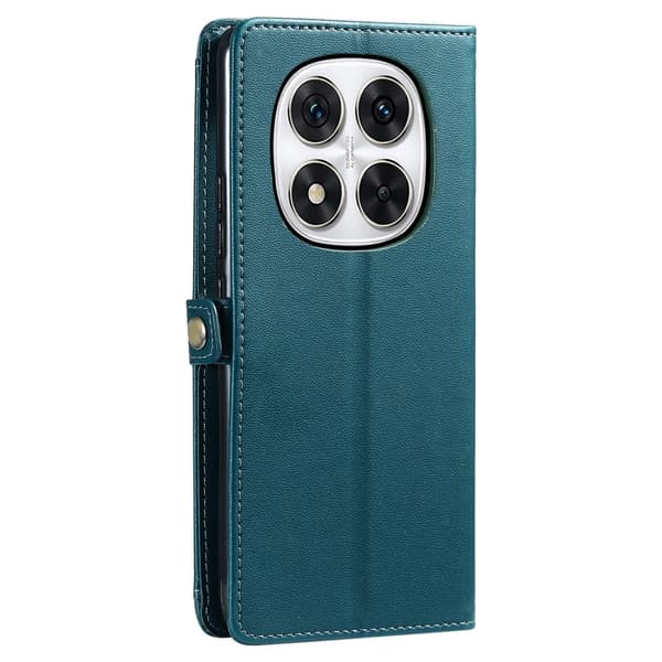 SKALO Xiaomi Redmi Note 14 Pro+ 5G PU-Läder Envelope Plånboksfodral - Grön