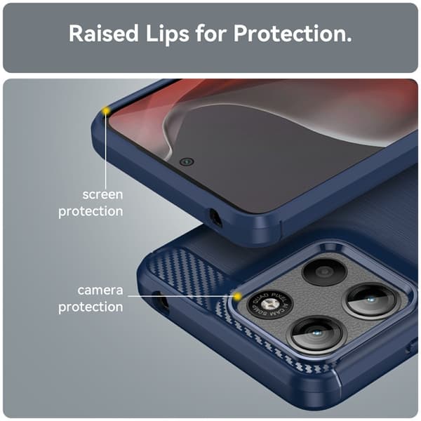 SKALO Motorola Moto G15 4G Armor Carbon Skal