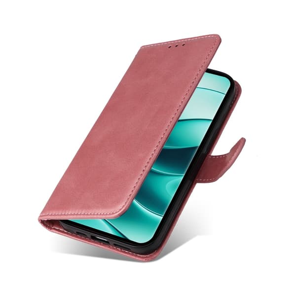 SKALO Xiaomi Redmi Note 14 Pro+ 5G PU-läder Plånboksfodral