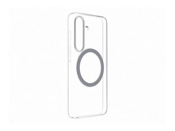 Coque - Samsung - Galaxy S25 - Transparent - Ringstöd - Kompatibel med magnetiska fästen