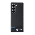 Miniatyrbild 1 av 4: Coque Samsung för Galaxy Z Fold 6 Modell Blue Line med BMW Kolfiber-mönster
